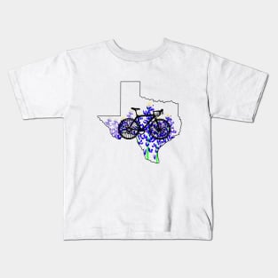 Bluebonnet Bicycle Kids T-Shirt